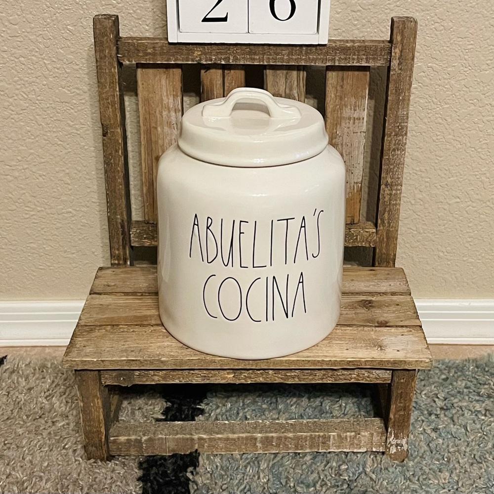 Rae Dunn Abuelita’s Cocina Canister